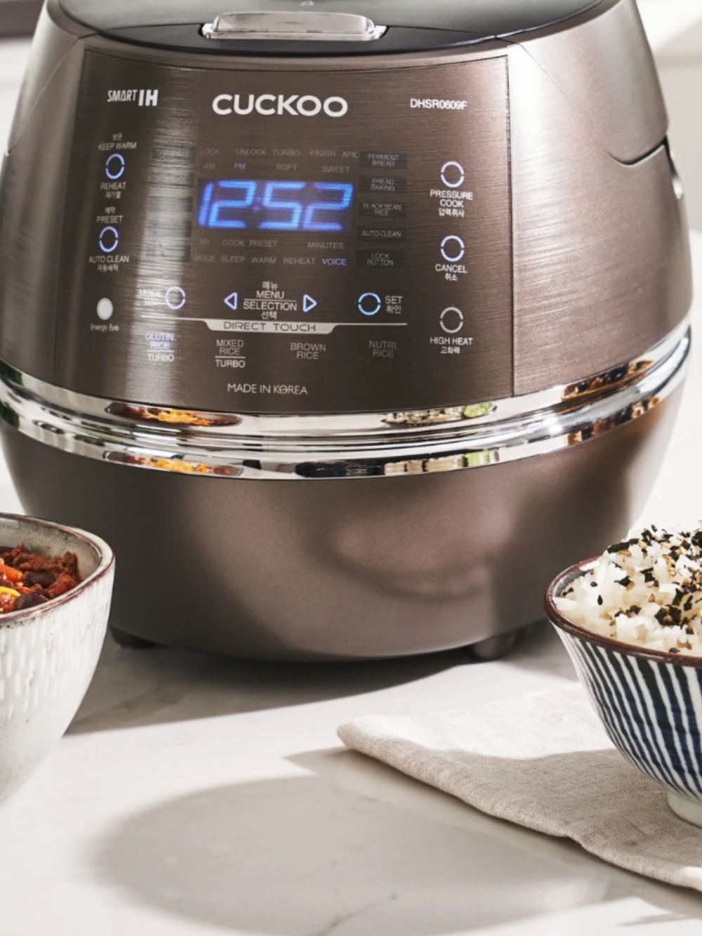 Cuckoo Brown Smart IH Electric Rice Cooker - Brown